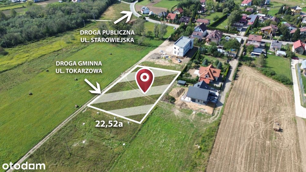 Działki budowlane tuż pod Nowym Sączem - doskonała lokalizacja!