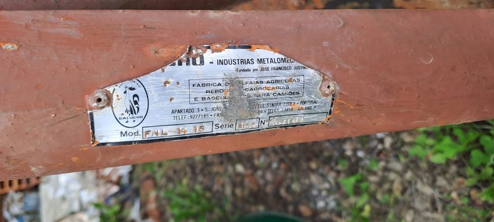 Fresa Agricola Galucho FNL 14/16