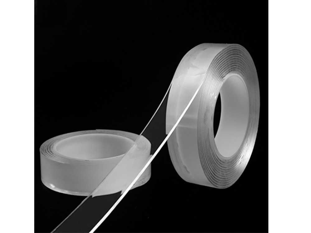 Taśma dwustronna przezroczysta nano tape mocna 5m