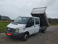 Ford Transit 2.4 140 km Doka 6 osób Wywrotka Kiper Bliźniak