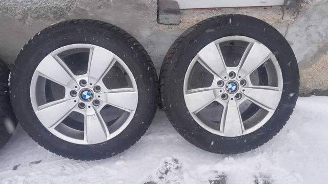 koła felgi alu BMW X3 zimowe bridestone 225/55 R18