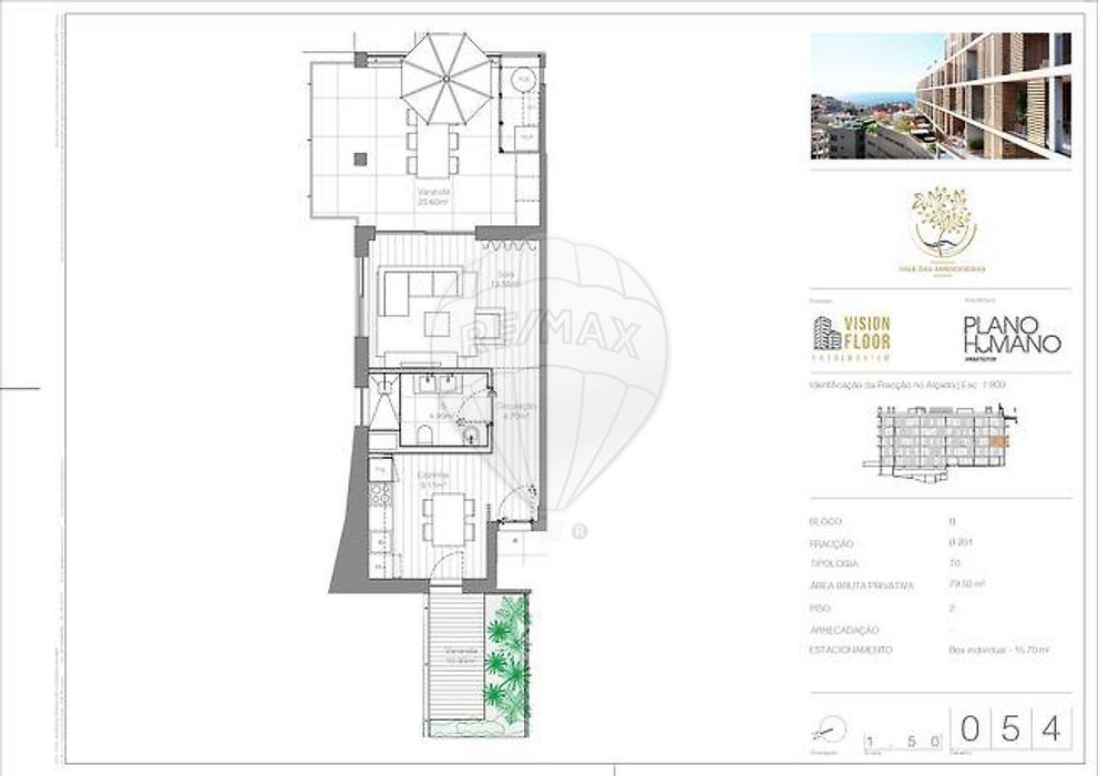 Apartamento T0 para venda