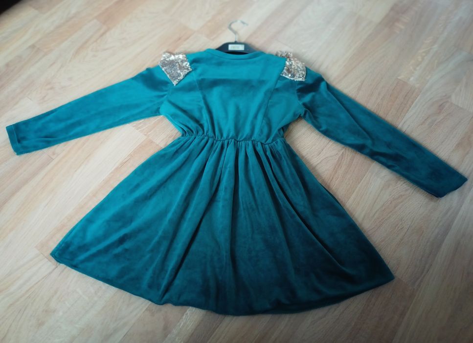 Sukienka sukieneczka dziewczęca świąteczna elegancka 116