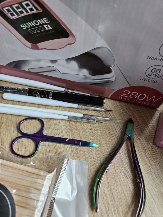 Zestaw do manicure hybrydowego profesjomalny