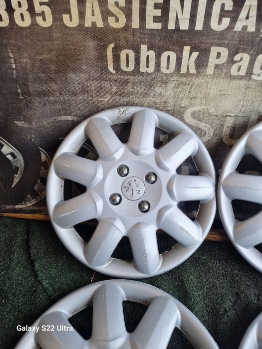 Kołpaki 15 Peugeot Orginał Komplet