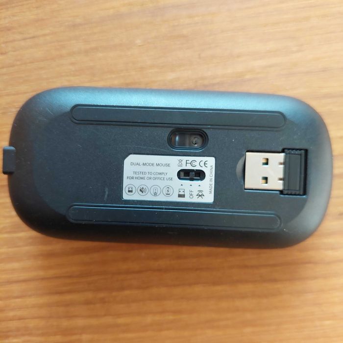 Беспроводная RGB мышь, 2 режима, мишка смена DPI, литиевый аккумулятор