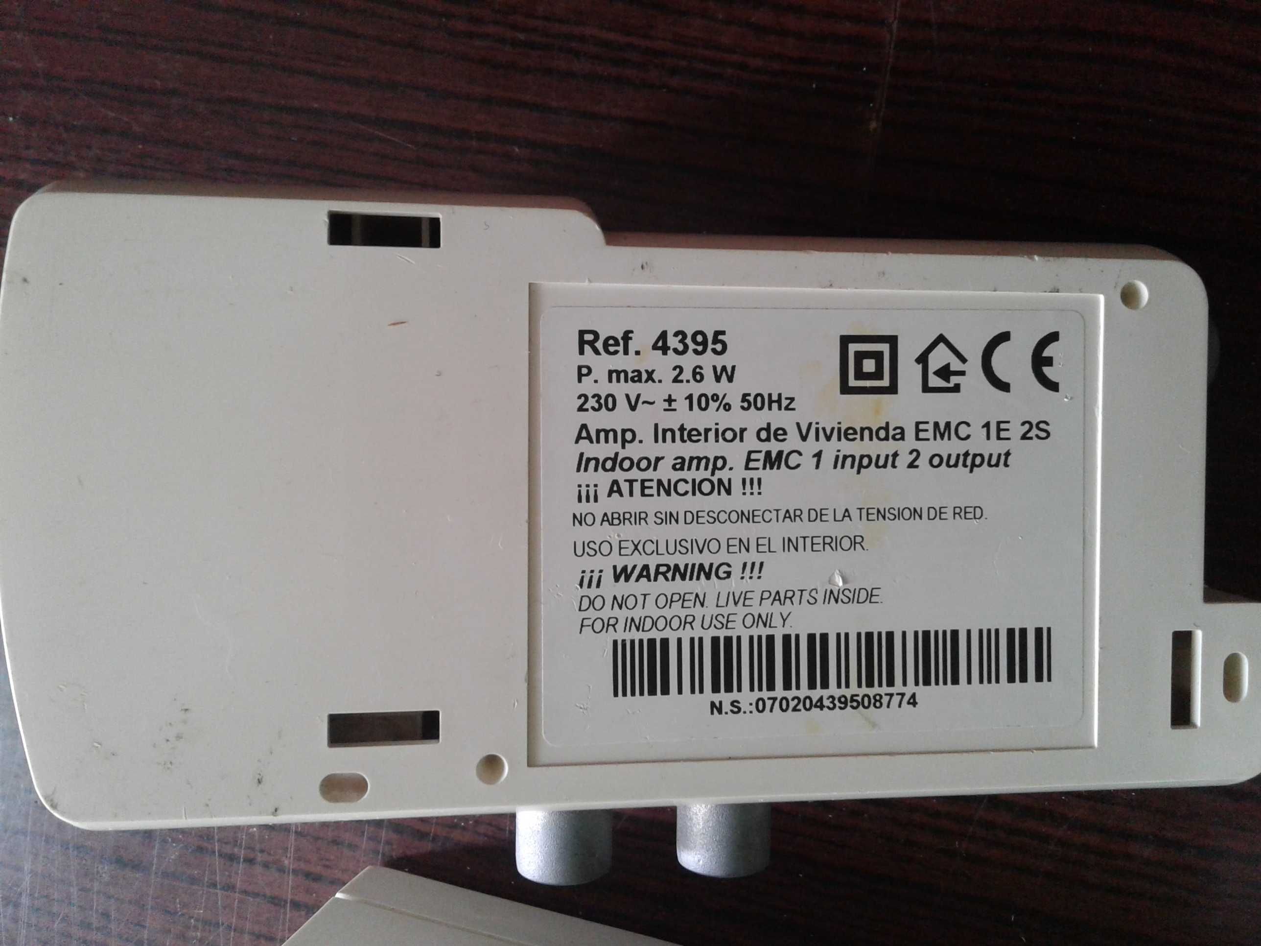 Amplificador de sinal de TV Televés, como NOVO!