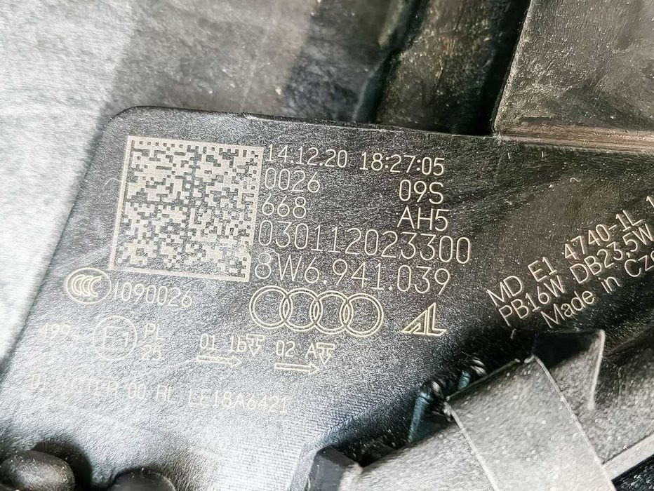 Фара  ліва  ауді а5 мактрікс audi a5 matrix