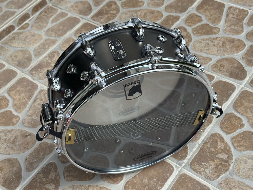 ++ Werbel MAPEX Black Panther Matt Halpern Signature 14x6 - BRASS ++
