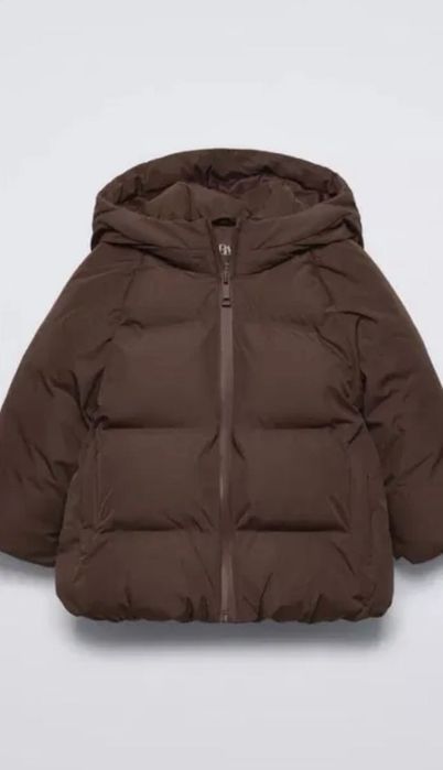 Дитяча шоколадна куртка Зара в наявності, розмір 110см.
