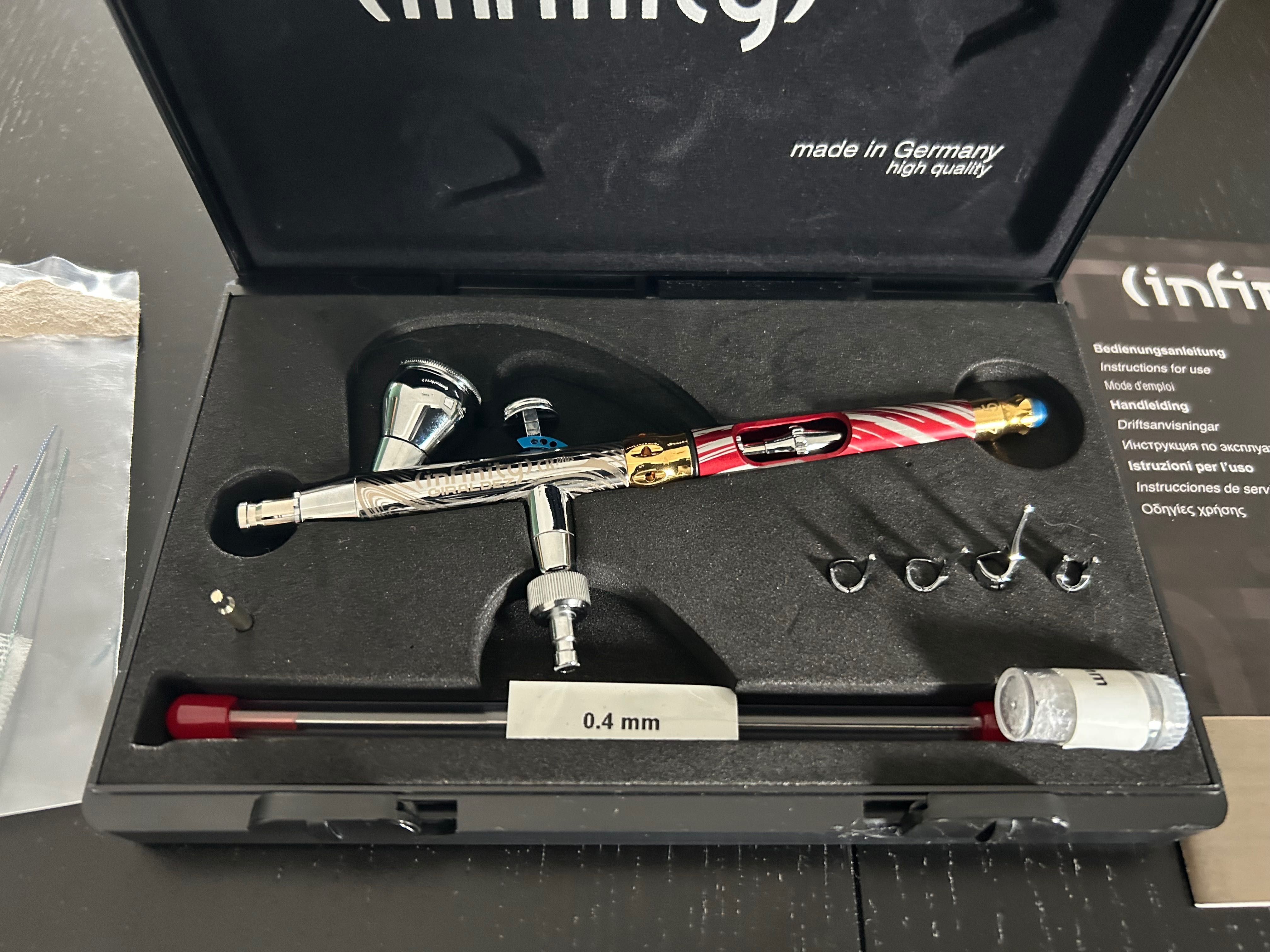 HARDER & STEENBECK Aerograf Giraldez Infinity 2W1 CR Plus
