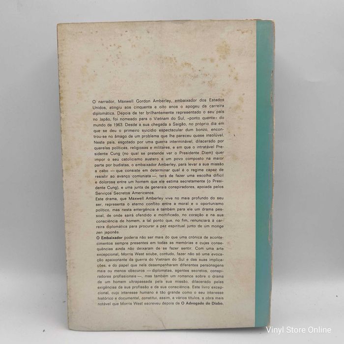 Livro - Ref: Par3 - O Embaixador
