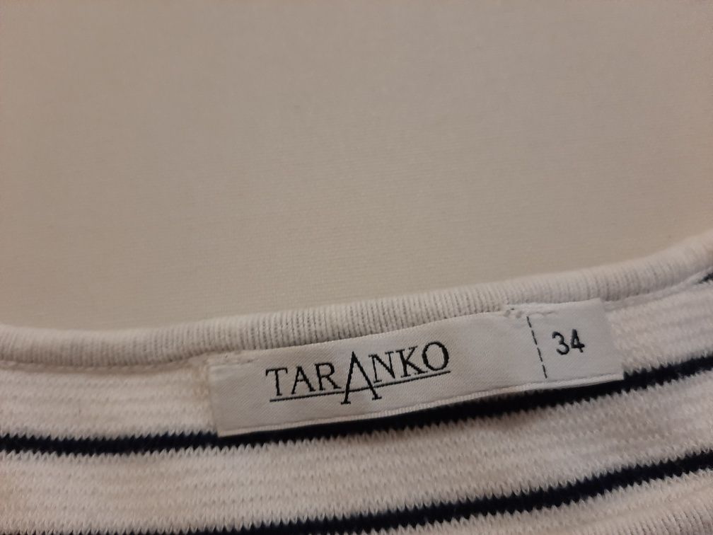 TARANKO sweter damski w paski 34