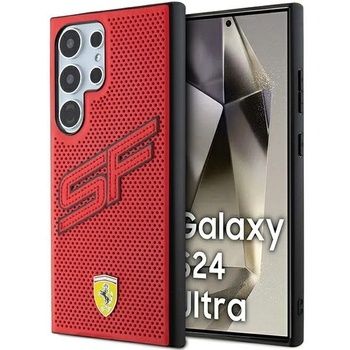 Oryginalne Etui FERRARI hardcase Hot Stamp V Lines Samsung S24 ULTRA