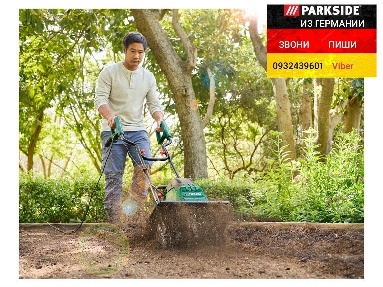 Культиватор электрический садовый из ГЕРМАНИИ Parkside PEBH 1500 B2