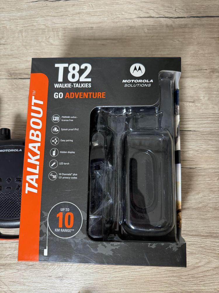 Портативна рація MOTOROLA talkabout T82 TWIN AND CHRG BLACK