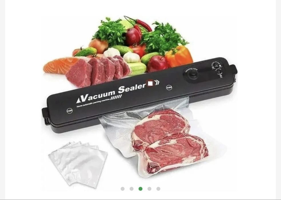 Вакуматор  для їжі вакуумний пакувальник Vacuum Sealer RAF R.168 Pro