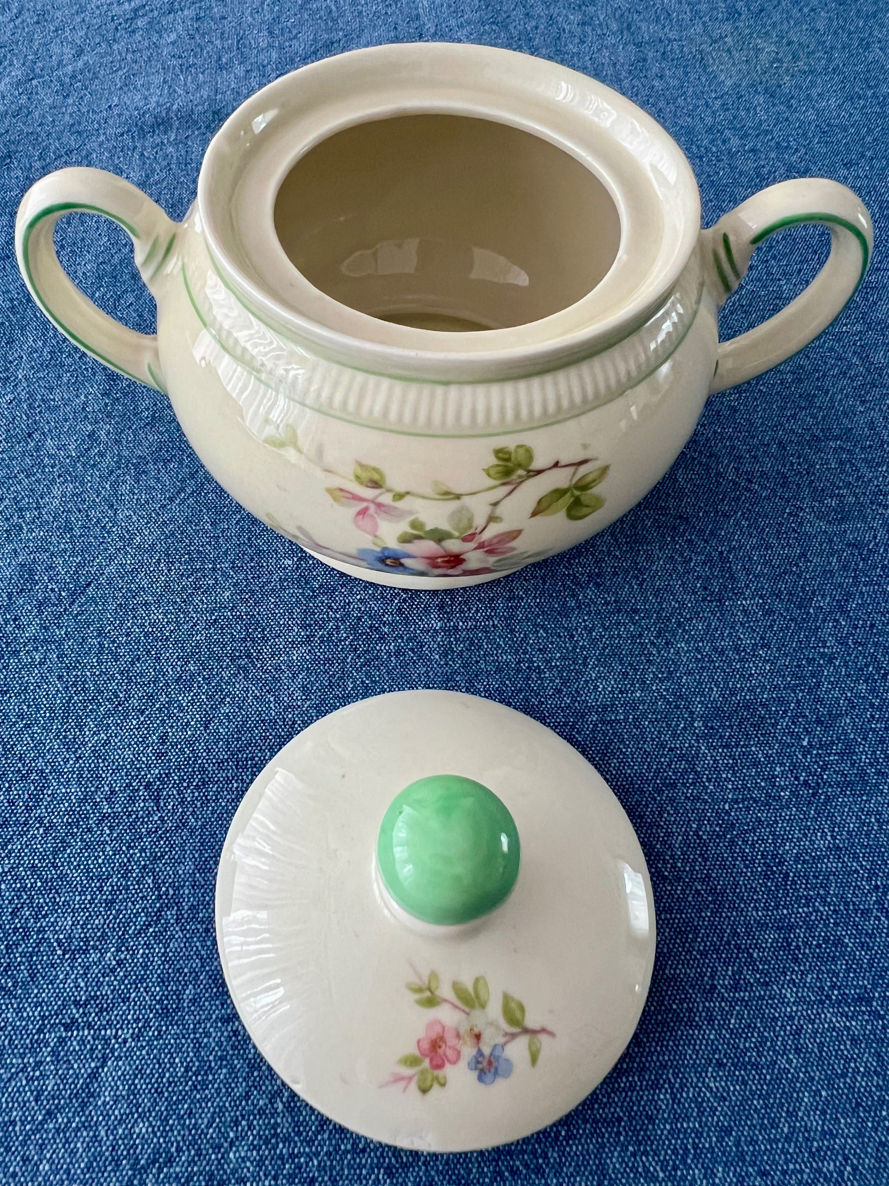 Serwis do kawy herbaty kompletny Brunhilde Elfenbein porcelana Bavaria