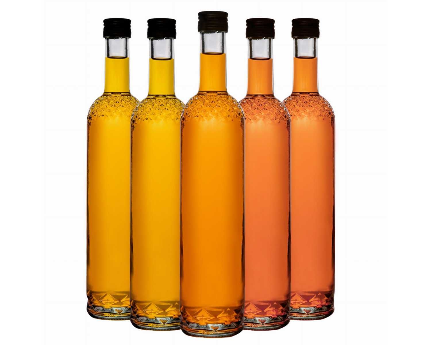 Zestaw 5 sztuk Butelka monopolowa na nalewki bimber Nargiz 500 ml