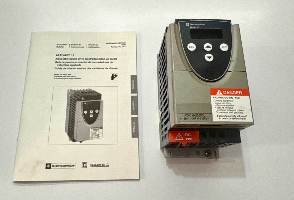 Falownik Schneider Electric ATV11HU05F1U 0,18kW - Nowy