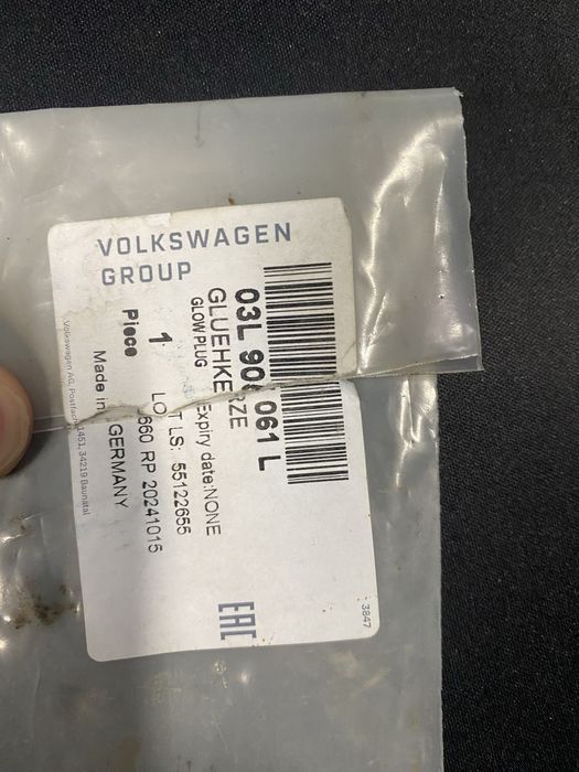 Свічка vw 03L 905 061 L
