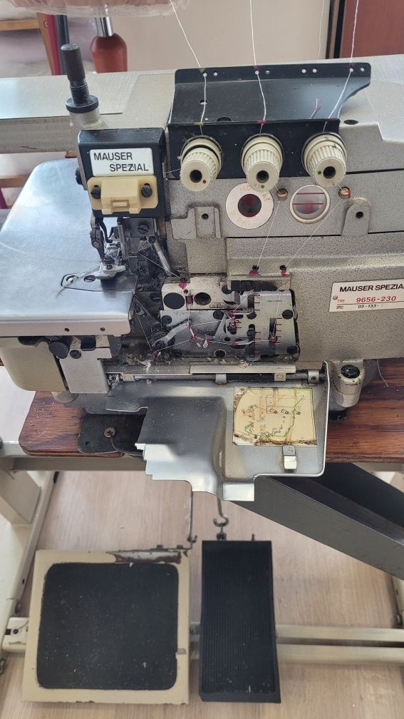 Maszyna overlock owerlok mereżka Mauser Spezial
