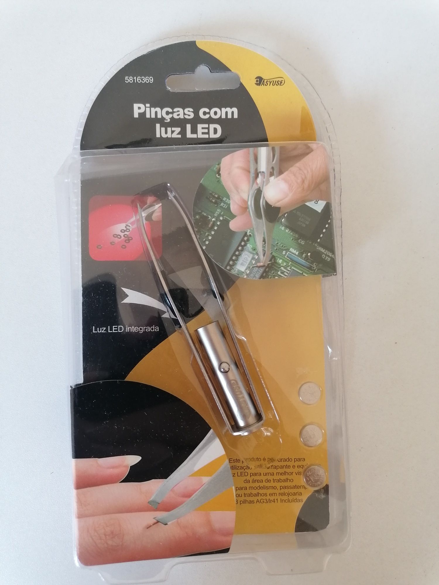 Pinça com luz led ROLSON