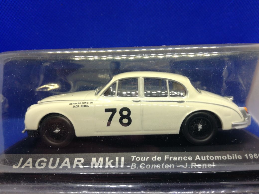 N.17 Miniaturas 1/43 Jaguat Mk2 B. Consten Tour de France 1960