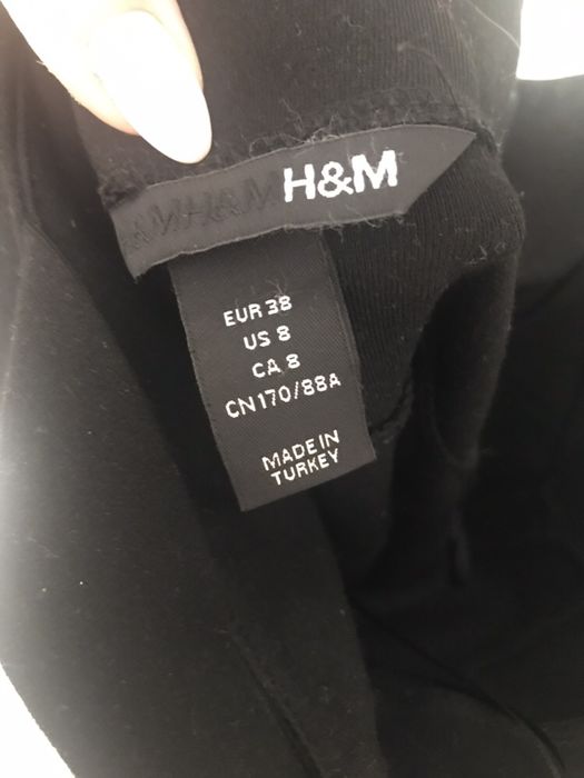 Sukienka czarna H&M r.38 j.nowa