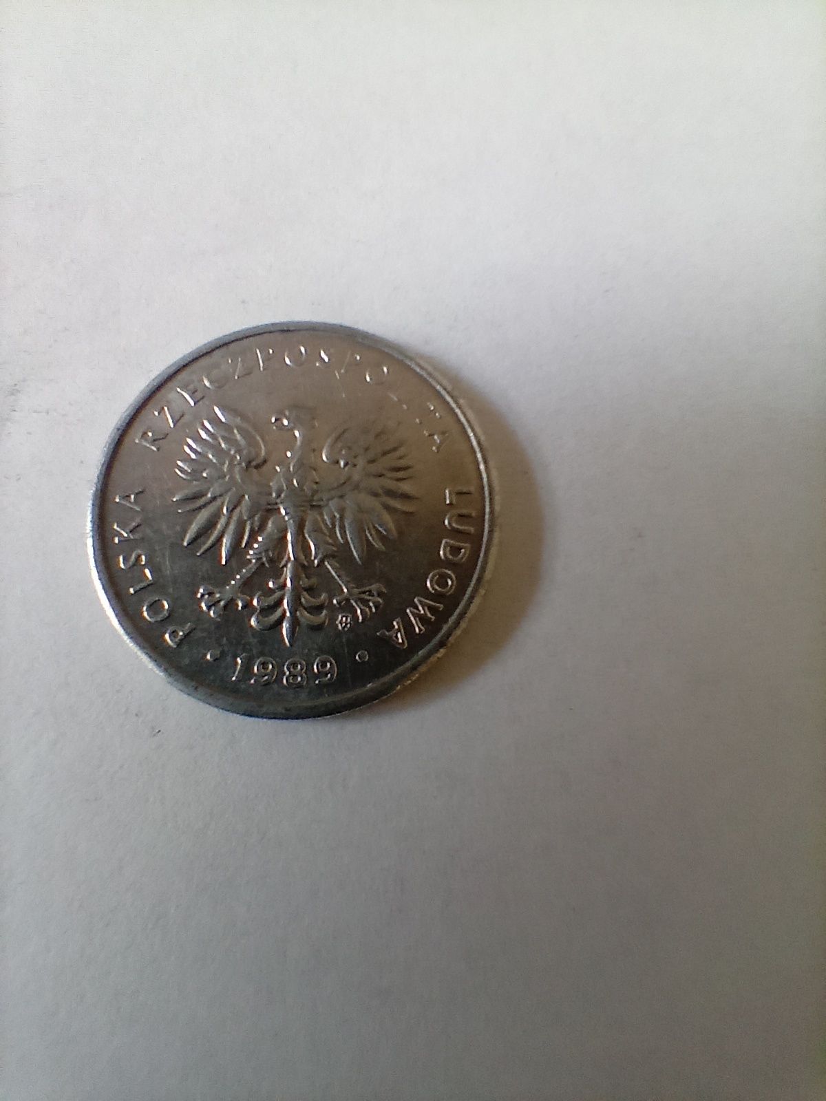 5 zł z 1989 roku moneta