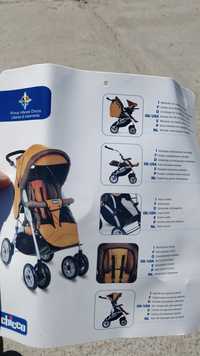 Kаляска дитяча  Peg Perego Chicco Tech 6 WD