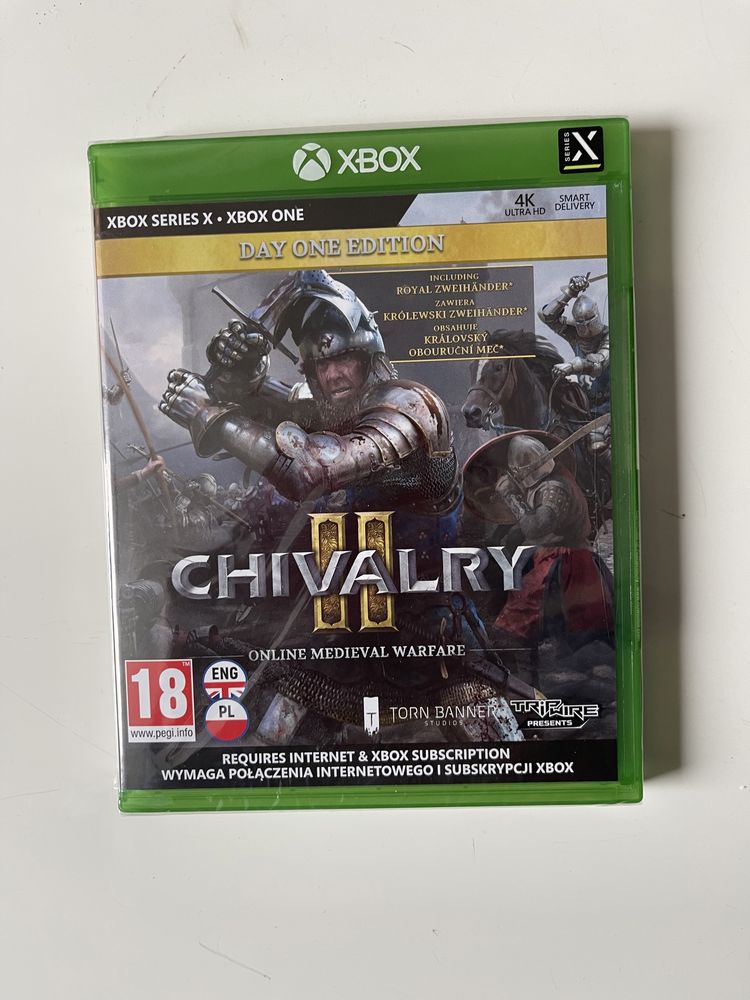 Gra na Xbox series X Chivalry 2 Nowa