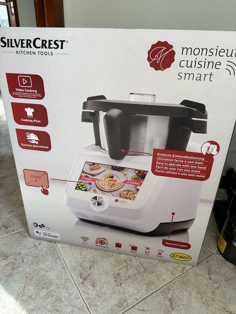 Monsieur Cuisine Smart Silvercrest Robô Cozinha Novo Embalagem Selada