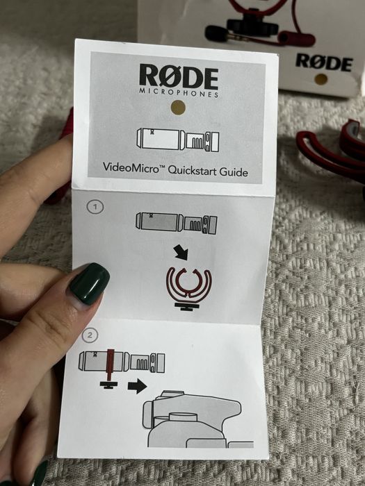 Microfone para camara Video Micro Rode