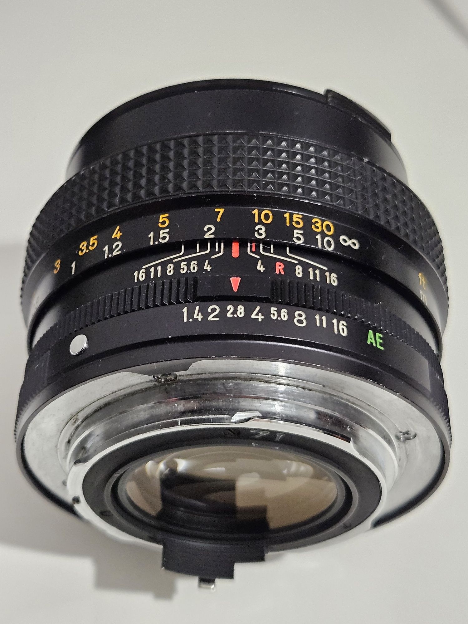 Konica hexanon 50 mm F 1.4 manual Sony-E