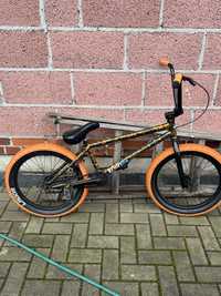 Rower BMX Pomarańczowo czarny