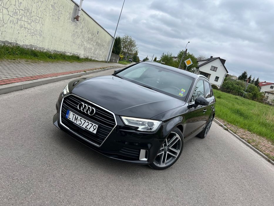 Audi A3 Sportback AUDI A3 8V Sportback 2019r IDEALNA!
