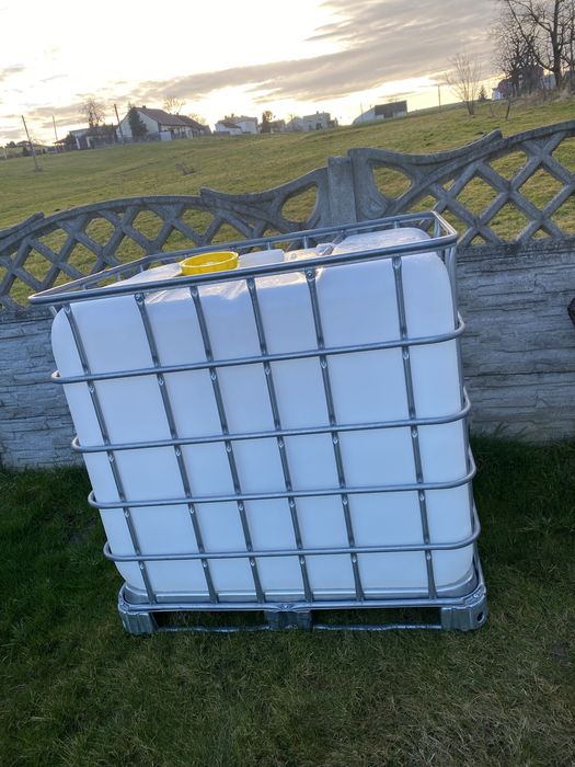 Zbiornik 1000l Mauzer; Mauser; na deszczówke