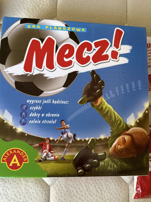 Karta z autografem Robert Lewandowski+książka+gra planszowa Mecz