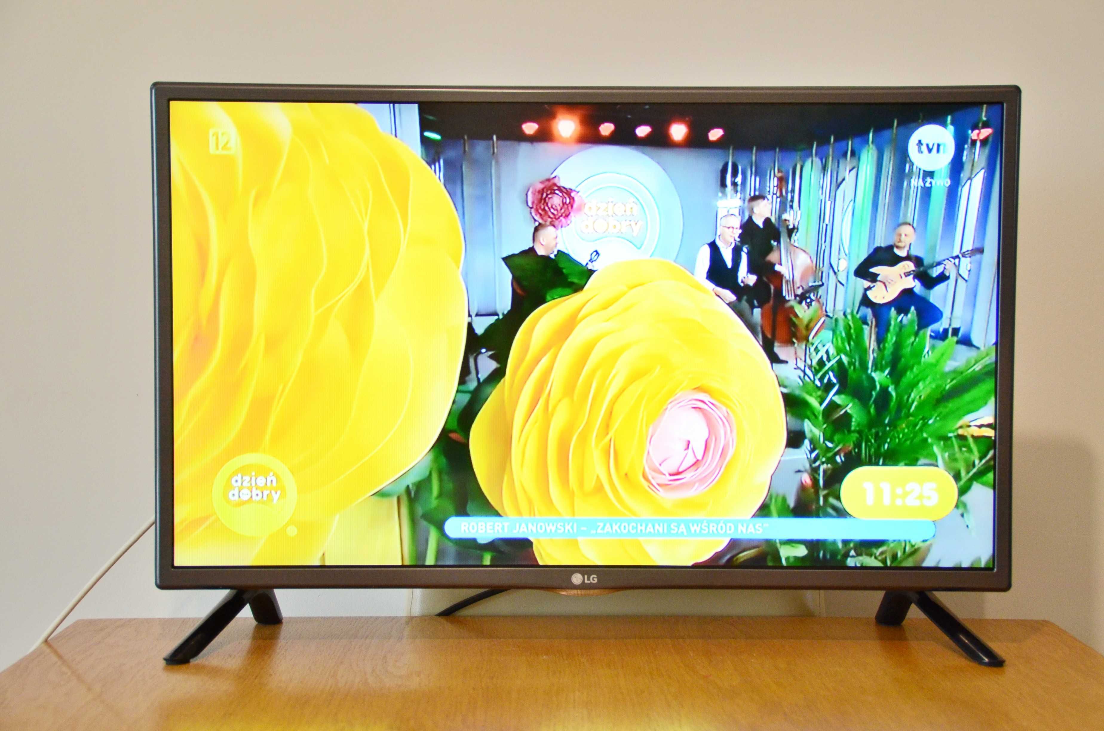 Telewizor "LG" 32 cale, smartTV, wi-fi, DVB-T2 HEVC, internet, Netflix