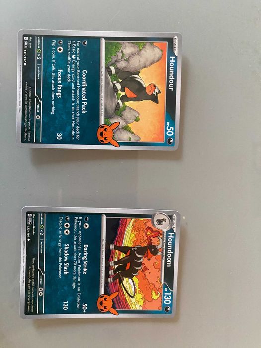 cartas pokemon tema Halloween