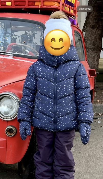 Зимова куртка. розмір 116. Ціна 400грн.