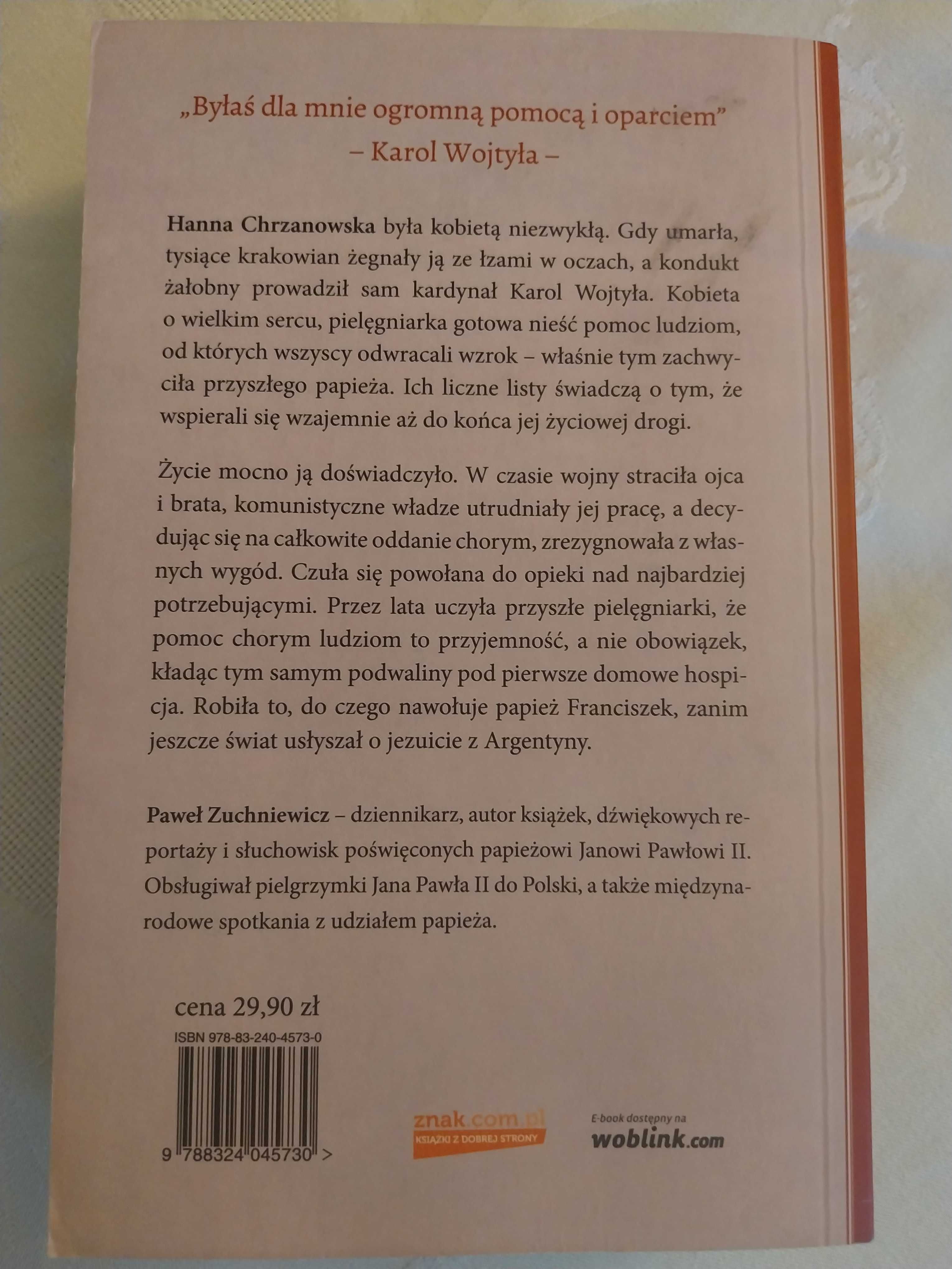 Siostra naszego Boga Niezwykła historia Hanny Chrzanowskiej