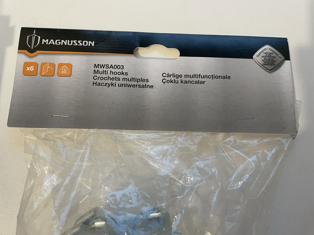 Magnusson haczyki uniwersalne do tablicy narzędziowej metalowe