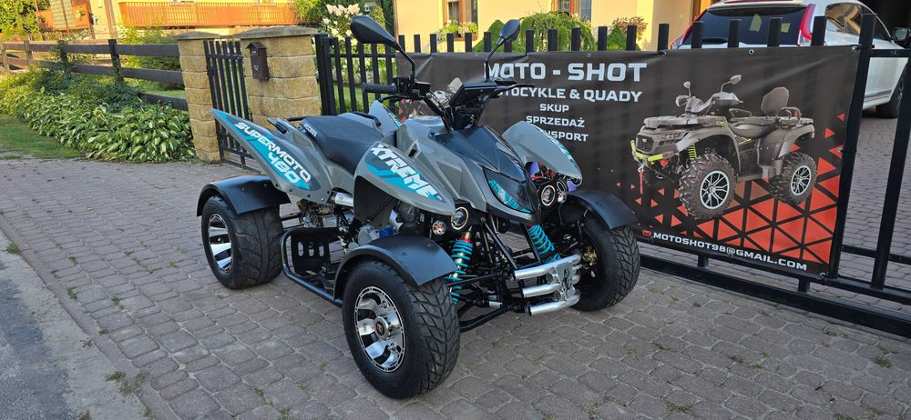 Quad ACCESS SuperMoto Xtreme SM 480! 2024r!130km!Nowy!Homologacja T3B!