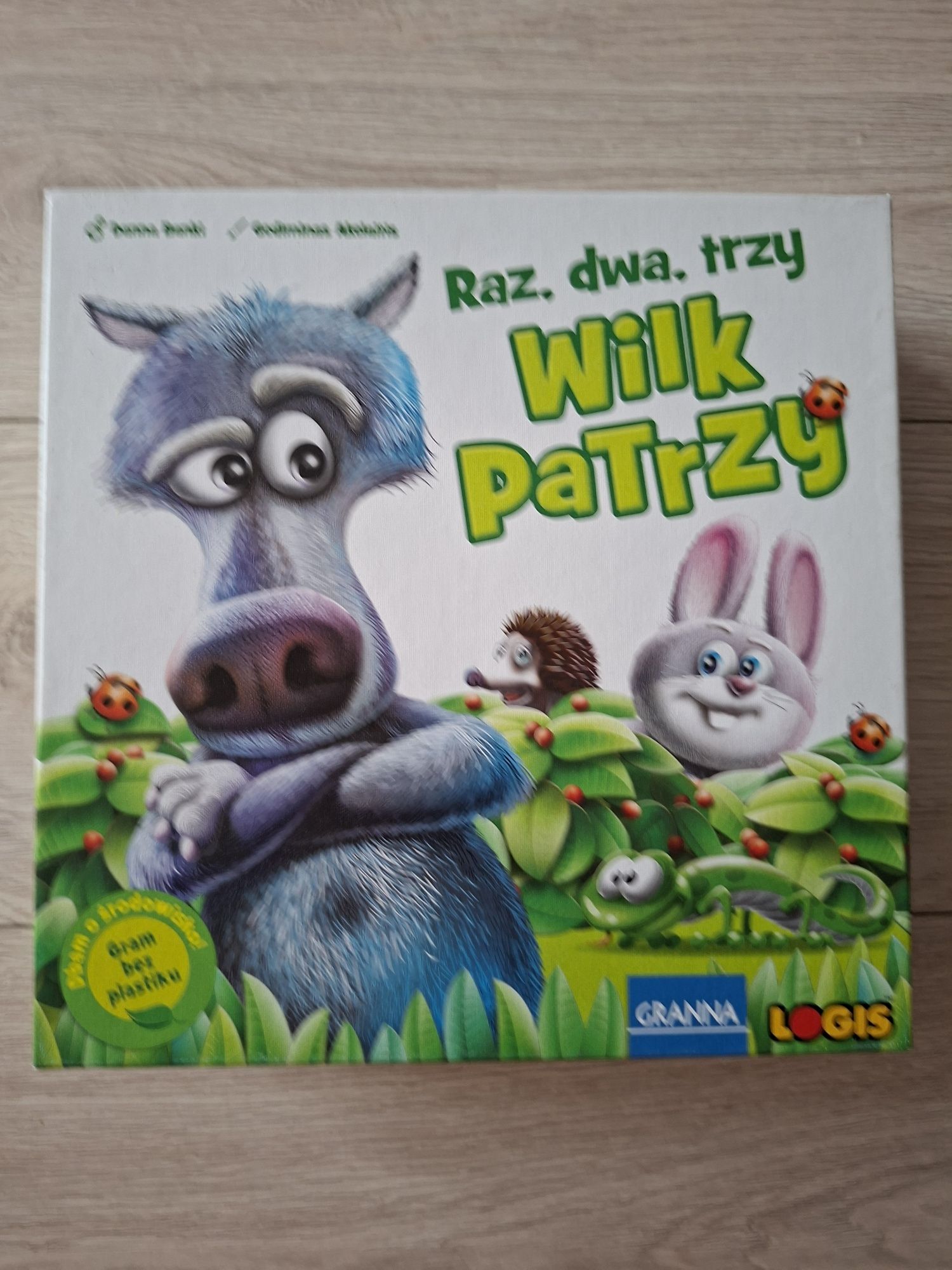 Gra planszowa Raz, dwa, trzy Wilk patrzy Granna