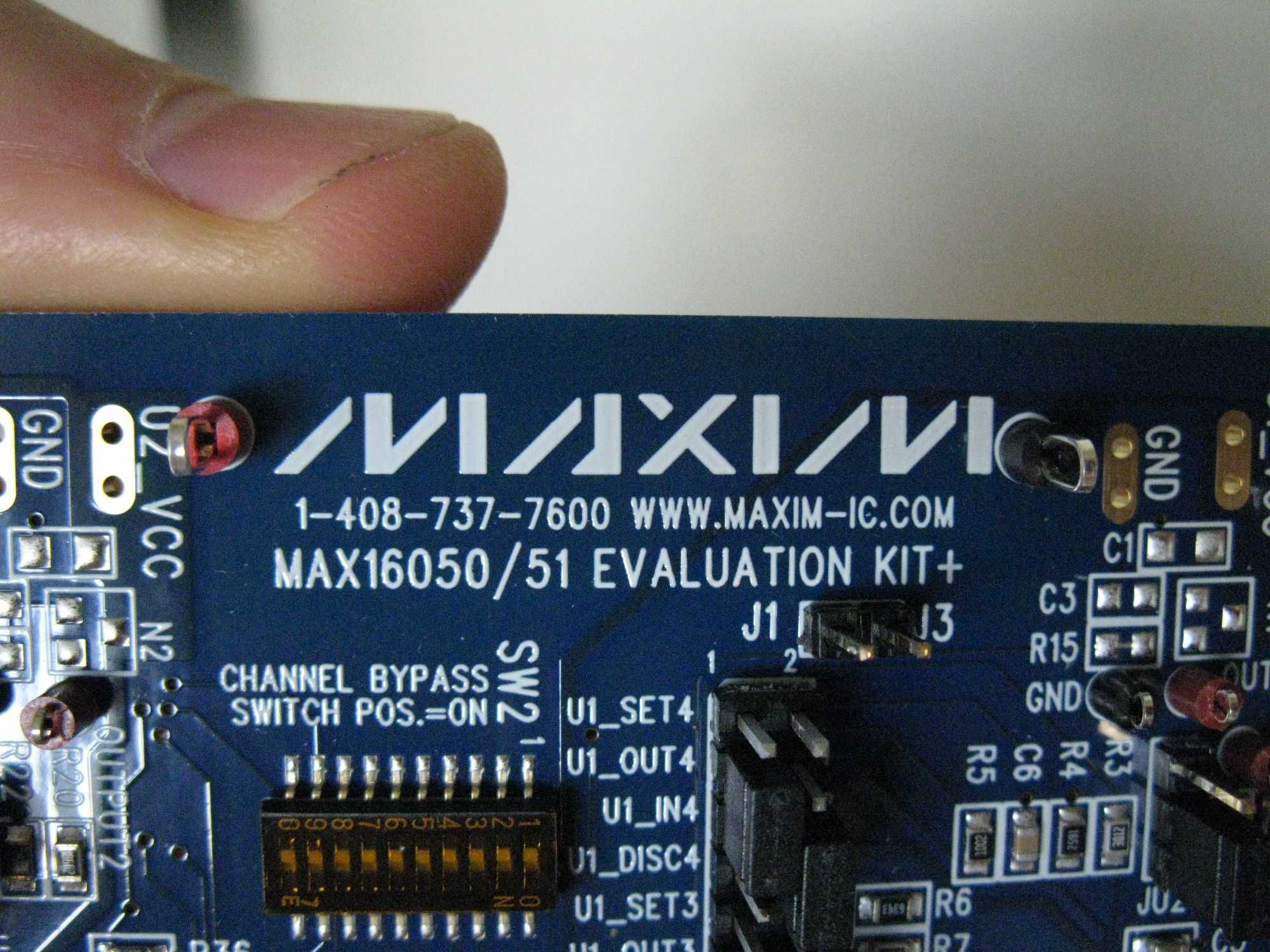 Модуль плата MAX16050/51 EVALUATION KIT+ (MAX16050EVKIT+)
