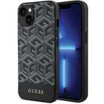 Etui Guess Gcube Stripes Magsafe Na Iphone 15 / 14 / 13 - Czarne