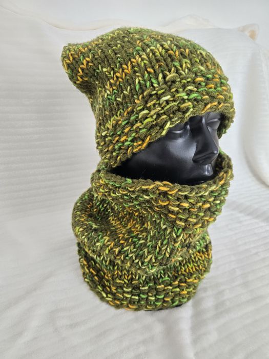 Czapka I komin handmade