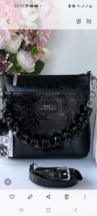 Сумочка Polina&Eiterou натуральная кожа